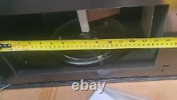 CDA MC61SS 750W Stainless Steel & Black Built-in Microwave Oven inc vat (BD)