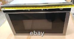 CDA MC61SS 750W Stainless Steel & Black Built-in Microwave Oven inc vat (BD)