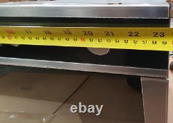 CDA MC61SS 750W Stainless Steel & Black Built-in Microwave Oven inc vat (BD)