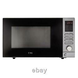 CDA VM101SS Stainless Steel 25L Freestanding 900W Digital LED Microwave Oven