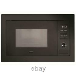 CDA VM131BL 25L Black 900W Integrated Built In Microwave Oven With Auto Defrost