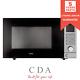 Cda Vm201ss Stainless Steel 25l Freestanding 900w Digital Led Microwave Oven