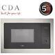 Cda Vm230ss 25l Stainless Steel & Black 900w Integrated Microwave Oven And Grill