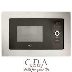 CDA VM550SS 17L 700W Slim Built-in Wall Unit S/Steel Microwave + 5/2 Yr Warranty