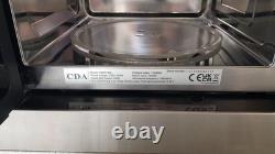 CDA VM551SS 17L 700W Slim Built-in Wall Unit Stainless Steel Microwave Oven