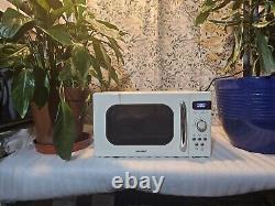 COMFEE' Retro Style 800w 20L Microwave Oven CM-M202RAF(CM) cream with 8 Auto M
