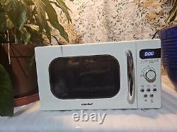 COMFEE' Retro Style 800w 20L Microwave Oven CM-M202RAF(CM) cream with 8 Auto M