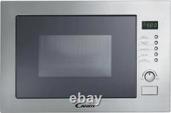 Candy MIC25GDFX-80 Frameless 25 Litre Built in Microwave and Grill Silver Candy MIC25GDFX-80 Frameless 25 Litre Built in Microwave and Grill Silver
