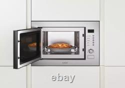 Candy MIC25GDFX Stainless Steel Built In Microwave with Grill 25L