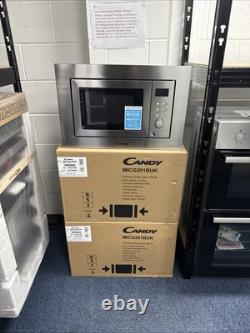 Candy MICG201BUK Built in microwave with grill ss New W595mm H382MM D343.5MM
