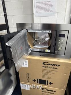Candy MICG201BUK Built in microwave with grill ss New W595mm H382MM D343.5MM