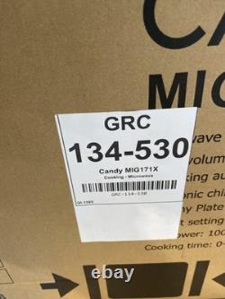 Candy MIG171X Built in Microwave + Grill 17 Litres Stainless Steel 34530