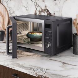 Cassini 20L 800W Black Digital Microwave Moonless Night Morphy Richards New UK