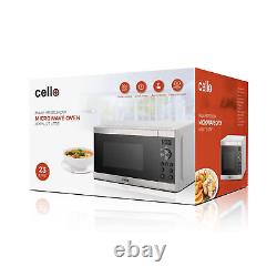 Cello AM823A2AM 23L 800W Microwave with Digital Controls and Defrost Function
