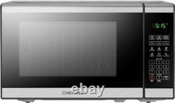 Chefman 20L 800W Microwave Oven, 6 Presets, 10 Power Levels, Eco Mode, Memory