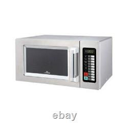 Chefmaster 1000 watt 25 litre Microwave HEB082 Catering Commercial
