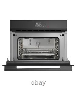 Combination Microwave Fisher & Paykel OM60NDBB1 Built-In Black 60cm Compact
