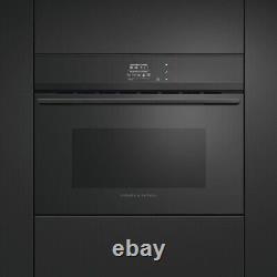 Combination Microwave Fisher & Paykel OM60NDBB1 Built-In Black 60cm Compact