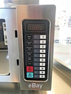 Commercial Microwave Oven 1000W Stainless Steel Kitchen Catering Program Auto