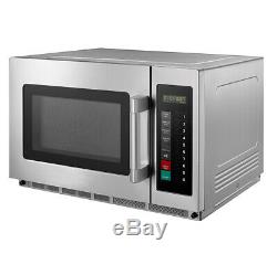 Commercial Microwave Oven 1800W Stainless Steel Catering Program Auto Heavy Duty