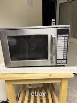 Commercial Sharp Stainless Steel Microwave Oven Heavy Duty Working Condition