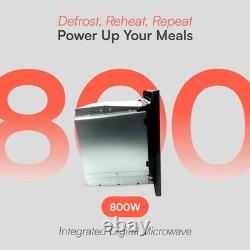 Cookology 20L Built In Microwave with Auto Defrost 8 Auto Programs IM20LBK
