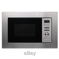 Cookology BM20LIX 60cm 800W 20L Built-in Integrated Microwave in Stainless Steel