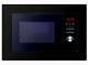 Cookology Built-in Microwave In Black Integrated 20 Litre, 800w, 20l Bm20lnb