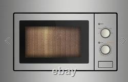 Cookology IM17LSS Built-in Microwave in Stainless Steel integrated Frame Trim