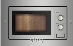 Cookology IM17LSS Built-in Microwave in Stainless Steel integrated Frame Trim