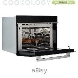 Cookology TCMO450SS 44L Compact Oven And Microwave, 3350W
