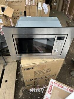 Cookology ex display BIM20LWG 20L 800W Built-in Microwave & Grill