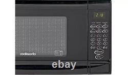 Cookworks 700W Standard Microwave EM7 Porridge Or Reheating Leftovers Black