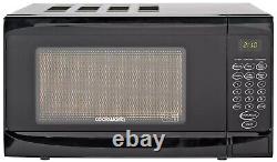 Cookworks 700W Standard Microwave EM7 Porridge Or Reheating Leftovers Black