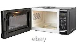 Cookworks 700W Standard Microwave EM7 Porridge Or Reheating Leftovers Black