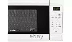 Cookworks 700W Standard Microwave EM7 Variety Of Meals To Perfection White