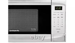 Cookworks 700W Standard Microwave P70B Wide Variety Of Meals Perfection Silver