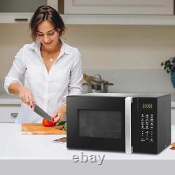 Countertop Microwave Oven with Grill 900W 25L 11 Power Levels Easy Clean