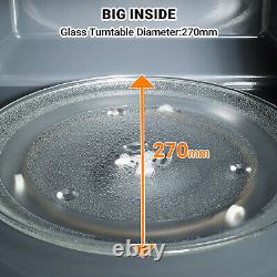 Countertop Microwave Oven with Grill 900W 25L 11 Power Levels Easy Clean
