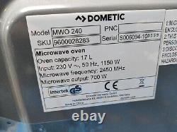 DOMETIC MICROWAVE OVEN MWO240 230v/700w CAMPERVAN MOTORHOME BOAT CARAVAN