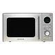 Daewoo 20l 700w Freestanding Touch Microwave With Grill In Stainless Steel