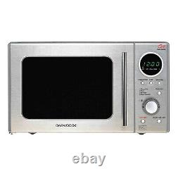 Daewoo 20L 700W Freestanding Touch Microwave With Grill In Stainless Steel