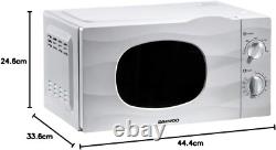 Daewoo 20L, 700W Microwave Auto Defrost Function 5 Power Settings 35 Minute