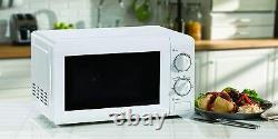 Daewoo 20L 800W 6 Power Levels Manual Stainless Steel Microwave SDA2075 -New