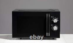 Daewoo 23L 800W Black Microwave with 6 Power Settings SDA2085 -3 YEARS GURANTEE