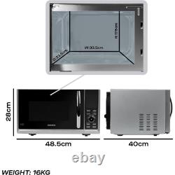 Daewoo 25L Digital Microwave 900W + 1950W Grill & Convection Oven Brand New