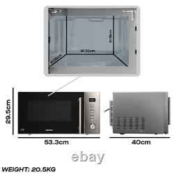 Daewoo 3-in-1 900W 30L Combi-Microwave Grill Convection Oven +8 AutoCook Presets