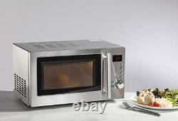 Daewoo 700W, 20L Microwave with Grill Easy Clean Stainless Steel interior 5