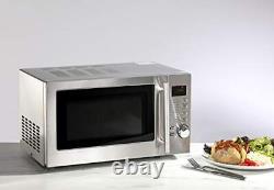 Daewoo 700W, 20L Microwave with Grill Easy Clean Stainless Steel interior 5