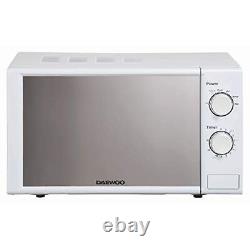 Daewoo 800W, 20L Microwave 6 Power Levels Manual Timer Dial Controls